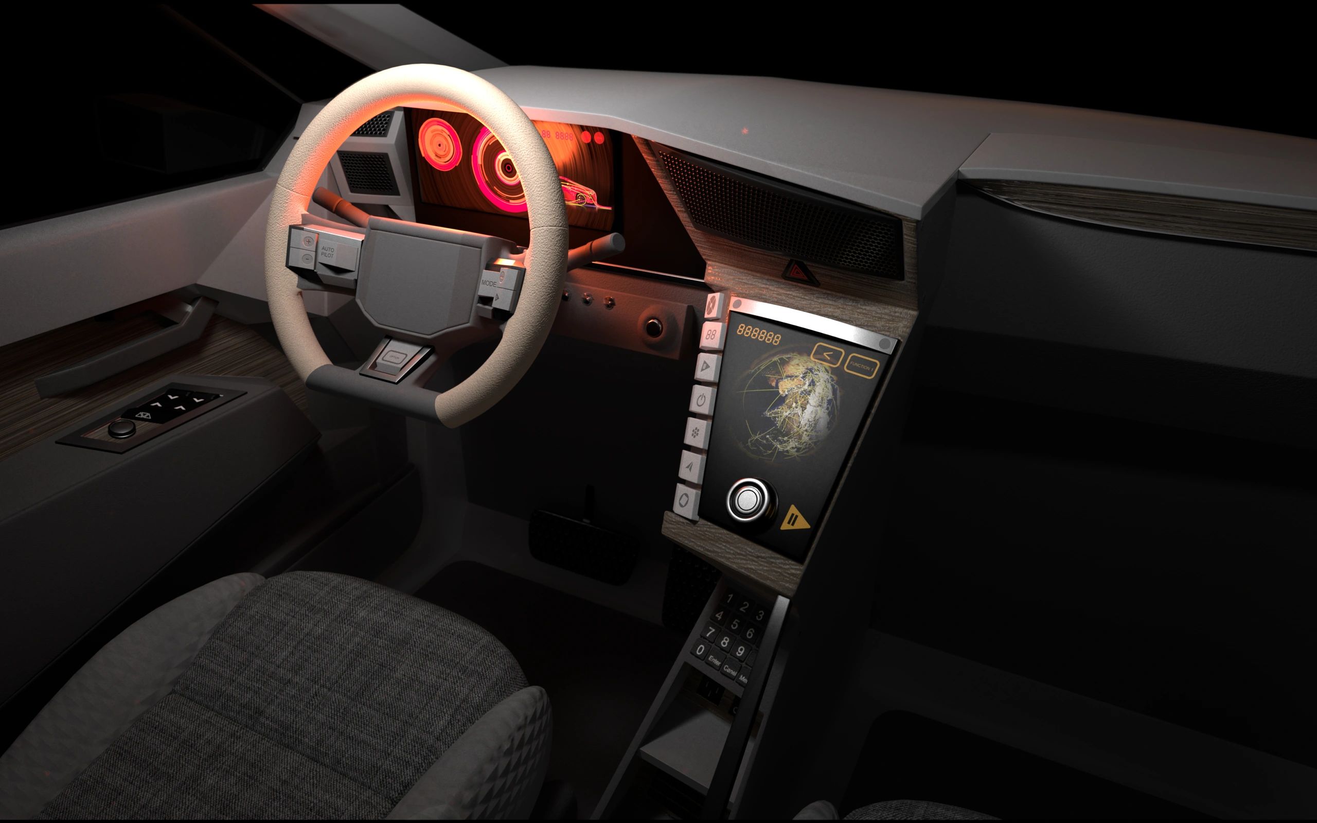 car interior modern