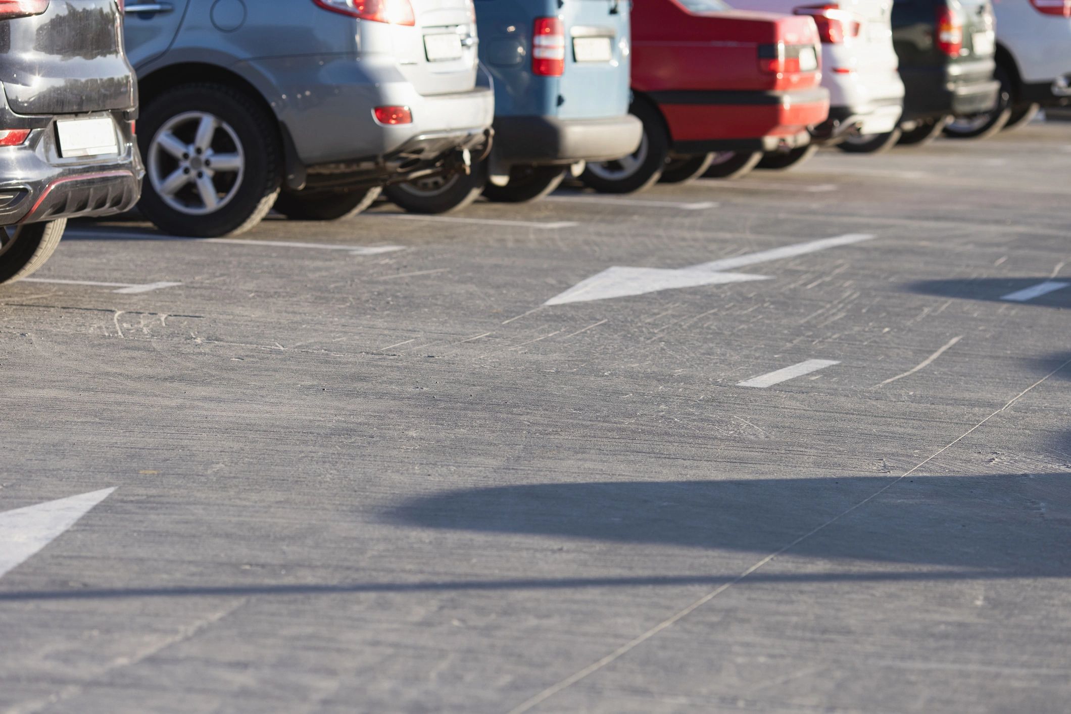 used cars dealership lot